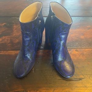 Vince Camato snakeskin boots